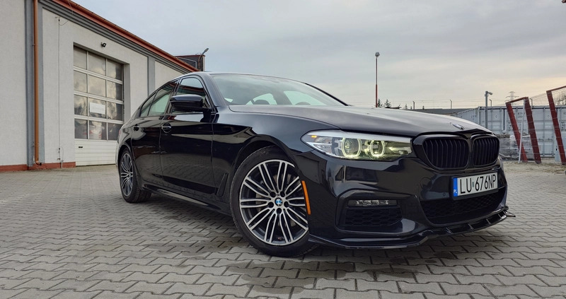 BMW Seria 5 cena 183000 przebieg: 59000, rok produkcji 2018 z Lublin małe 154